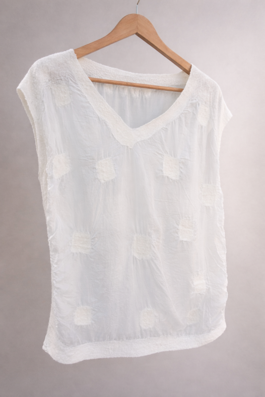 Blusa de Seda & Lana